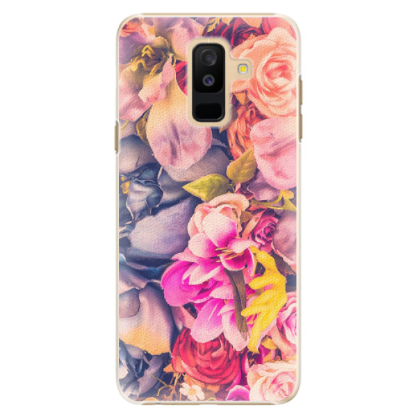 Plastové pouzdro iSaprio - Beauty Flowers - Samsung Galaxy A6+