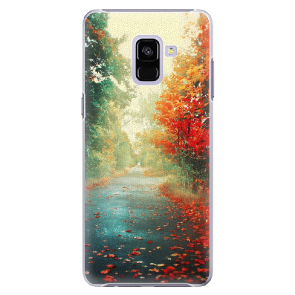 Plastové pouzdro iSaprio - Autumn 03 - Samsung Galaxy A8+