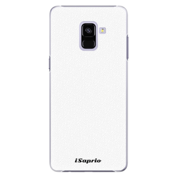 Plastové pouzdro iSaprio - 4Pure - bílý - Samsung Galaxy A8+