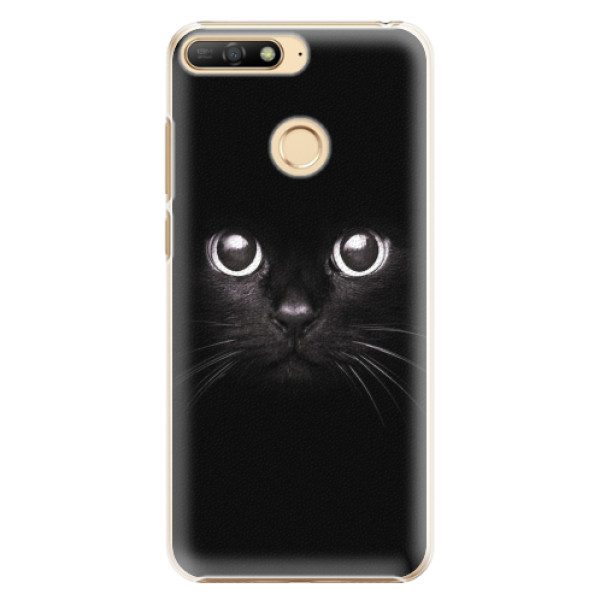Plastové pouzdro iSaprio - Black Cat - Huawei Y6 Prime 2018