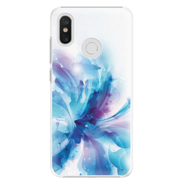 Plastové pouzdro iSaprio - Abstract Flower - Xiaomi Mi 8