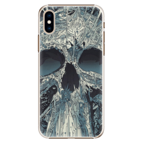 Plastové pouzdro iSaprio - Abstract Skull - iPhone XS