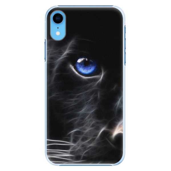 Plastové pouzdro iSaprio - Black Puma - iPhone XR
