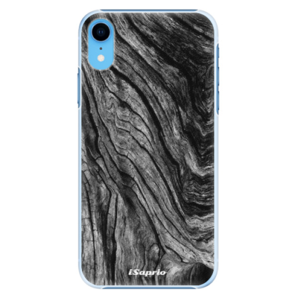 Plastové pouzdro iSaprio - Burned Wood - iPhone XR
