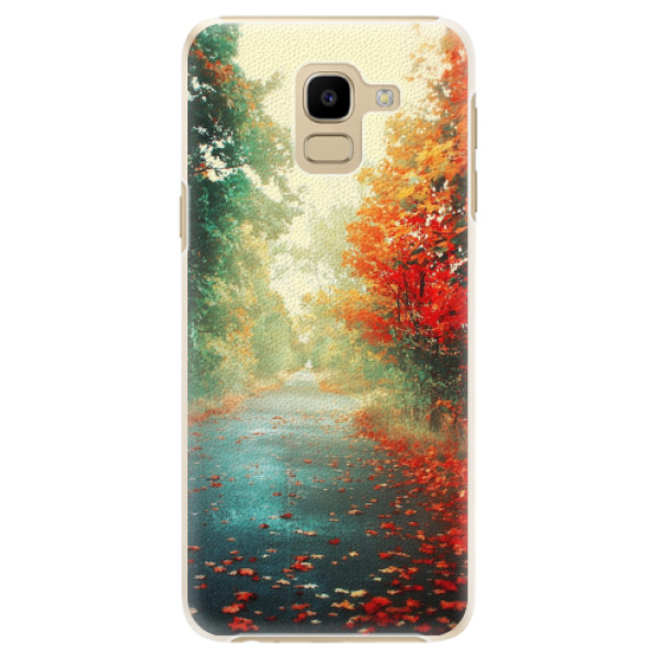Plastové pouzdro iSaprio - Autumn 03 - Samsung Galaxy J6