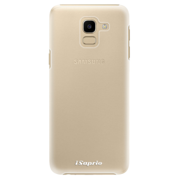 Plastové pouzdro iSaprio - 4Pure - mléčný bez potisku - Samsung Galaxy J6