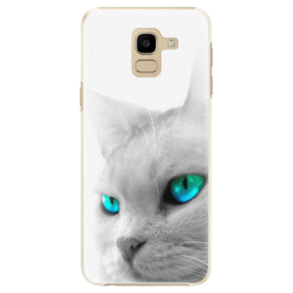 Plastové pouzdro iSaprio - Cats Eyes - Samsung Galaxy J6