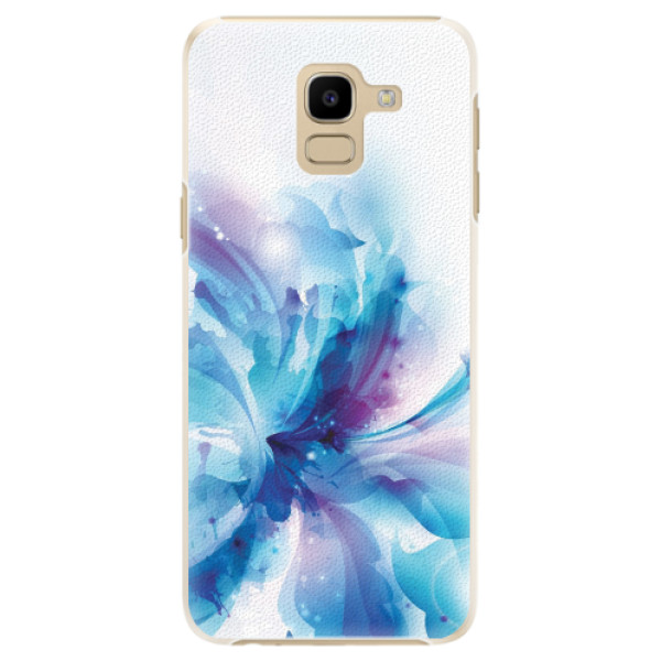 Plastové pouzdro iSaprio - Abstract Flower - Samsung Galaxy J6