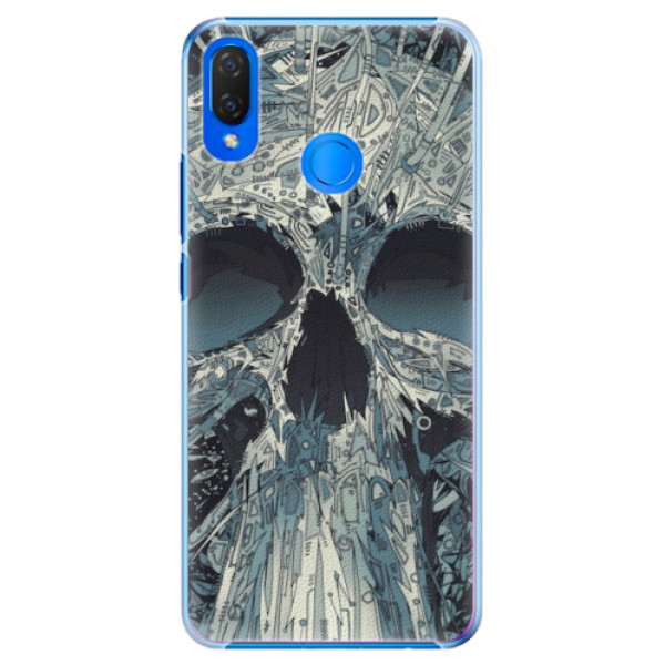 Plastové pouzdro iSaprio - Abstract Skull - Huawei Nova 3i