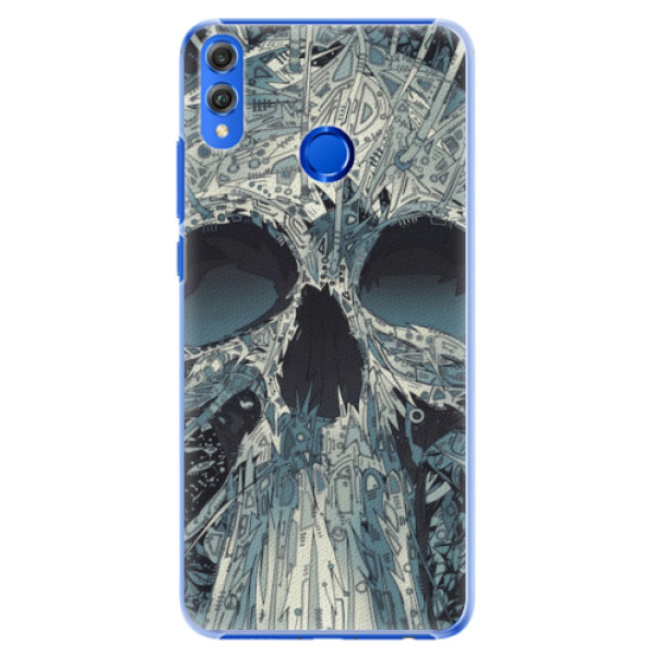 Plastové pouzdro iSaprio - Abstract Skull - Huawei Honor 8X