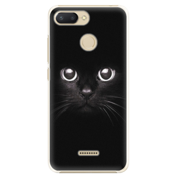 Plastové pouzdro iSaprio - Black Cat - Xiaomi Redmi 6