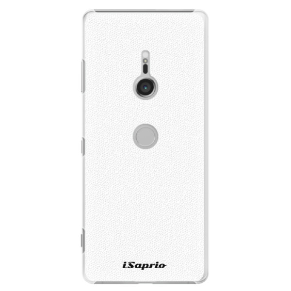 Plastové pouzdro iSaprio - 4Pure - bílý - Sony Xperia XZ3