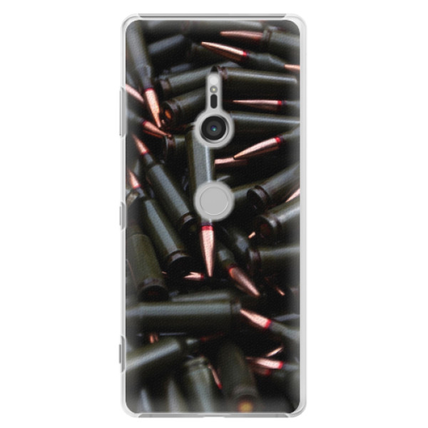 Plastové pouzdro iSaprio - Black Bullet - Sony Xperia XZ3