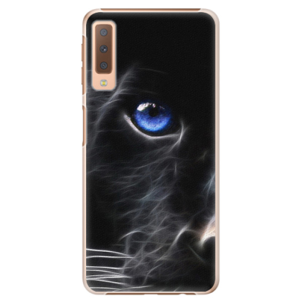 Plastové pouzdro iSaprio - Black Puma - Samsung Galaxy A7 (2018)