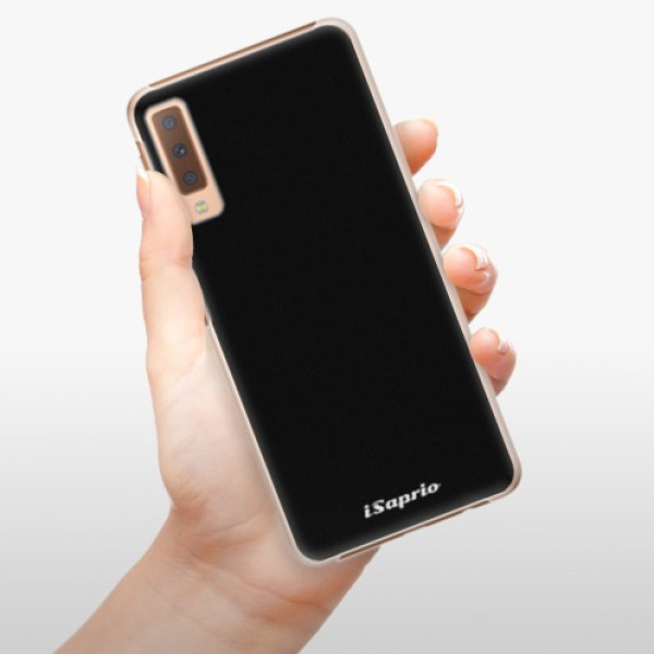 Plastové pouzdro iSaprio - 4Pure - černý - Samsung Galaxy A7 (2018)