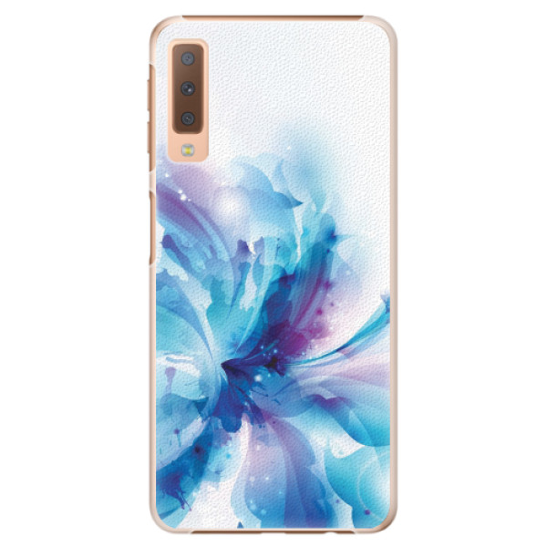 Plastové pouzdro iSaprio - Abstract Flower - Samsung Galaxy A7 (2018)