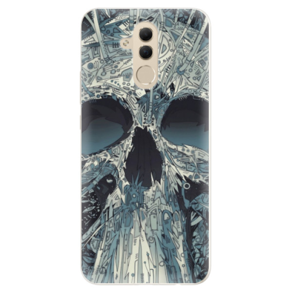 Silikonové pouzdro iSaprio - Abstract Skull - Huawei Mate 20 Lite