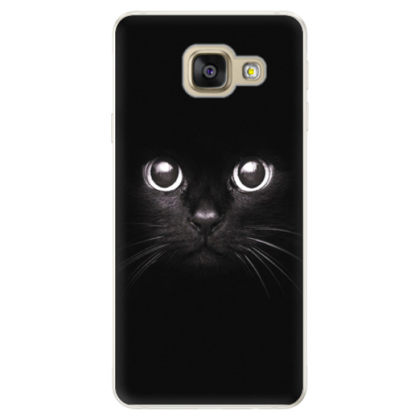 Silikonové pouzdro iSaprio - Black Cat - Samsung Galaxy A5 2016