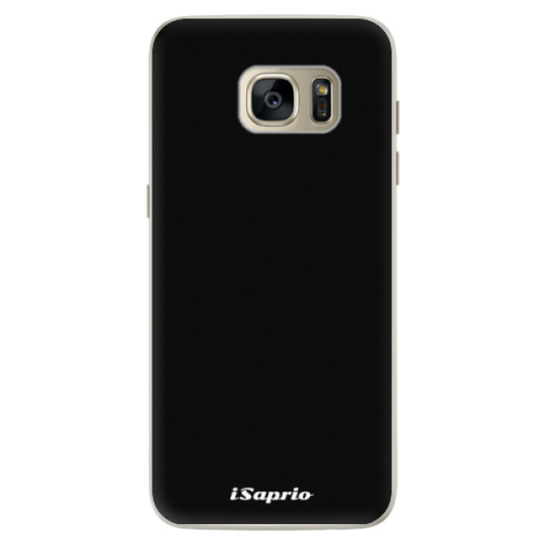 Silikonové pouzdro iSaprio - 4Pure - černý - Samsung Galaxy S7
