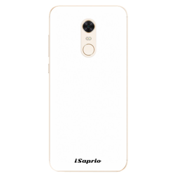 Silikonové pouzdro iSaprio - 4Pure - bílý - Xiaomi Redmi 5 Plus