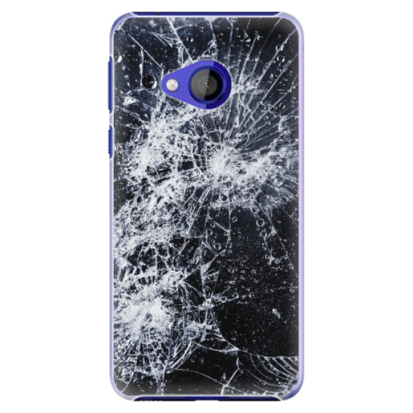 Plastové pouzdro iSaprio - Cracked - HTC U Play