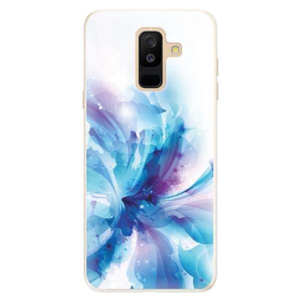 Silikonové pouzdro iSaprio - Abstract Flower - Samsung Galaxy A6+