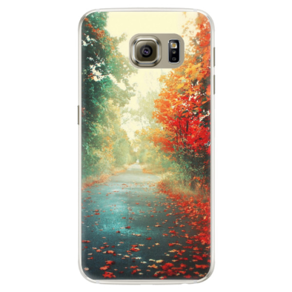Silikonové pouzdro iSaprio - Autumn 03 - Samsung Galaxy S6 Edge
