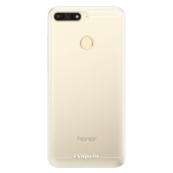 Silikonové pouzdro iSaprio - 4Pure - mléčný bez potisku - Huawei Honor 7A