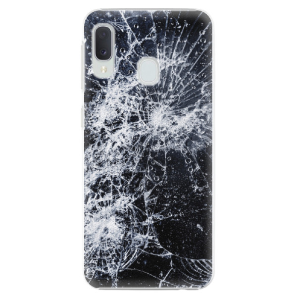 Plastové pouzdro iSaprio - Cracked - Samsung Galaxy A20e