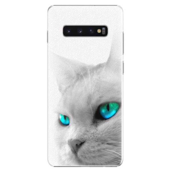 Plastové pouzdro iSaprio - Cats Eyes - Samsung Galaxy S10+