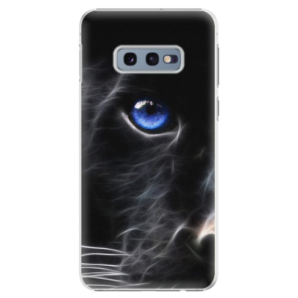 Plastové pouzdro iSaprio - Black Puma - Samsung Galaxy S10e