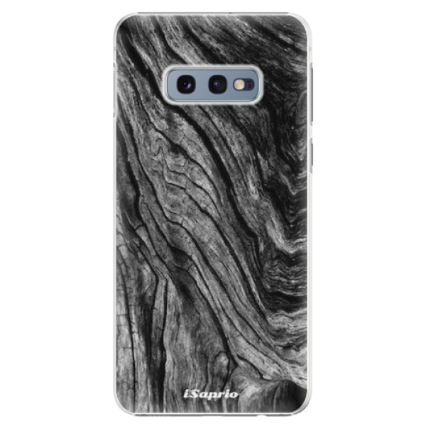Plastové pouzdro iSaprio - Burned Wood - Samsung Galaxy S10e