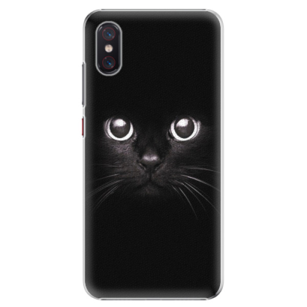 Plastové pouzdro iSaprio - Black Cat - Xiaomi Mi 8 Pro