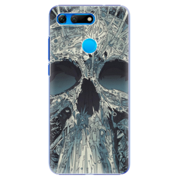 Plastové pouzdro iSaprio - Abstract Skull - Huawei Honor View 20