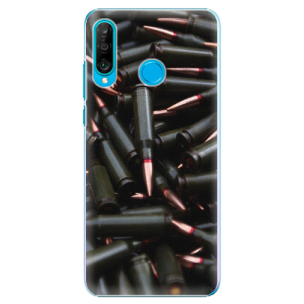 Plastové pouzdro iSaprio - Black Bullet - Huawei P30 Lite