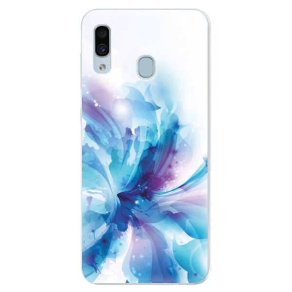 Silikonové pouzdro iSaprio - Abstract Flower - Samsung Galaxy A30