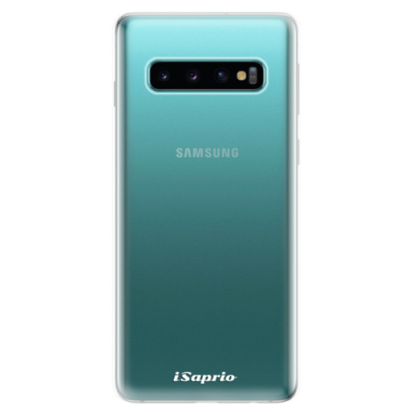 Odolné silikonové pouzdro iSaprio - 4Pure - mléčný bez potisku - Samsung Galaxy S10