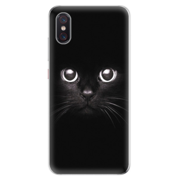Odolné silikonové pouzdro iSaprio - Black Cat - Xiaomi Mi 8 Pro