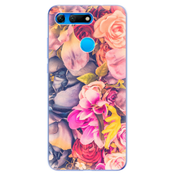 Odolné silikonové pouzdro iSaprio - Beauty Flowers - Huawei Honor View 20