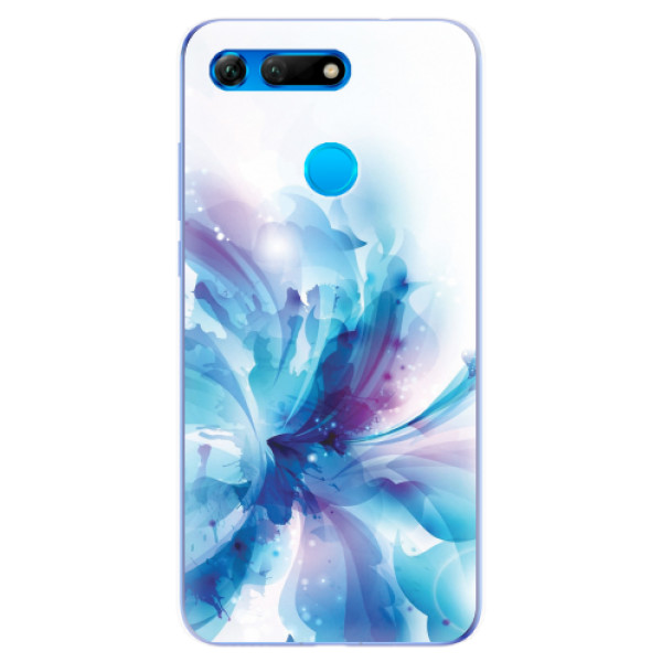 Odolné silikonové pouzdro iSaprio - Abstract Flower - Huawei Honor View 20