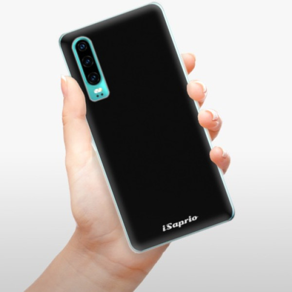 Odolné silikonové pouzdro iSaprio - 4Pure - černý - Huawei P30