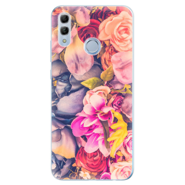 Odolné silikonové pouzdro iSaprio - Beauty Flowers - Huawei Honor 10 Lite