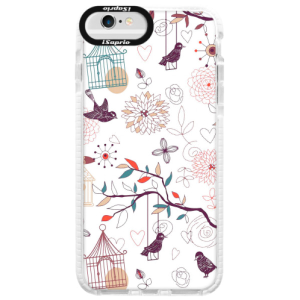 Silikonové pouzdro Bumper iSaprio - Birds - iPhone 6 Plus/6S Plus