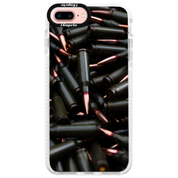 Silikonové pouzdro Bumper iSaprio - Black Bullet - iPhone 7 Plus