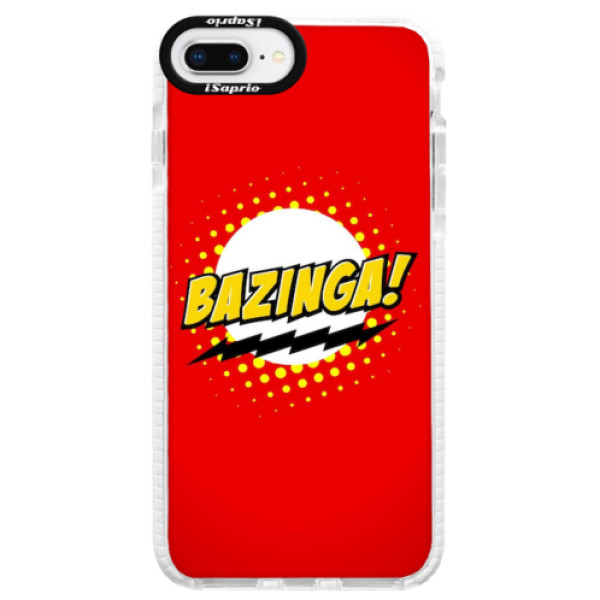 Silikonové pouzdro Bumper iSaprio - Bazinga 01 - iPhone 8 Plus