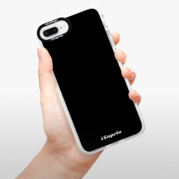 Silikonové pouzdro Bumper iSaprio - 4Pure - černý - iPhone 8 Plus