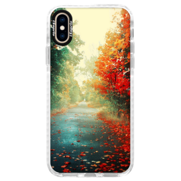 Silikonové pouzdro Bumper iSaprio - Autumn 03 - iPhone XS