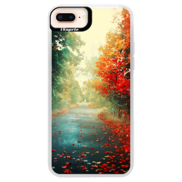 Neonové pouzdro Pink iSaprio - Autumn 03 - iPhone 8 Plus