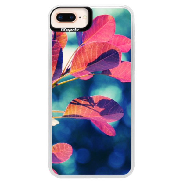 Neonové pouzdro Pink iSaprio - Autumn 01 - iPhone 8 Plus