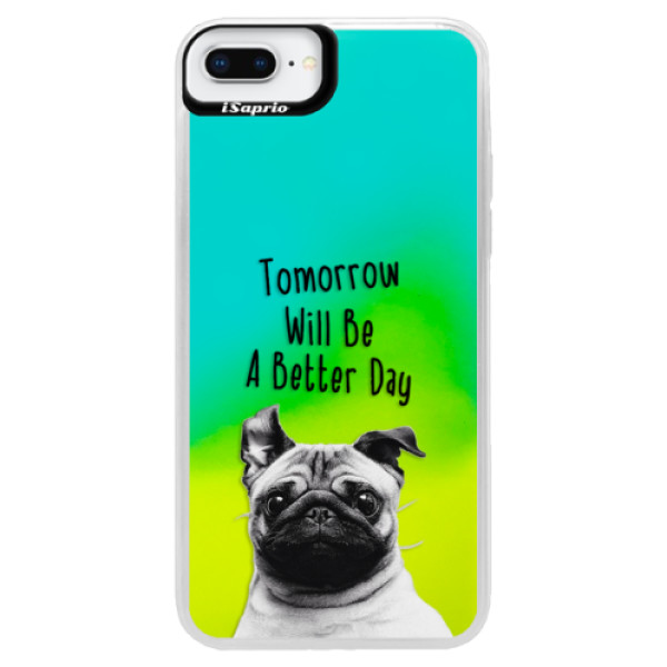 Neonové pouzdro Blue iSaprio - Better Day 01 - iPhone 8 Plus